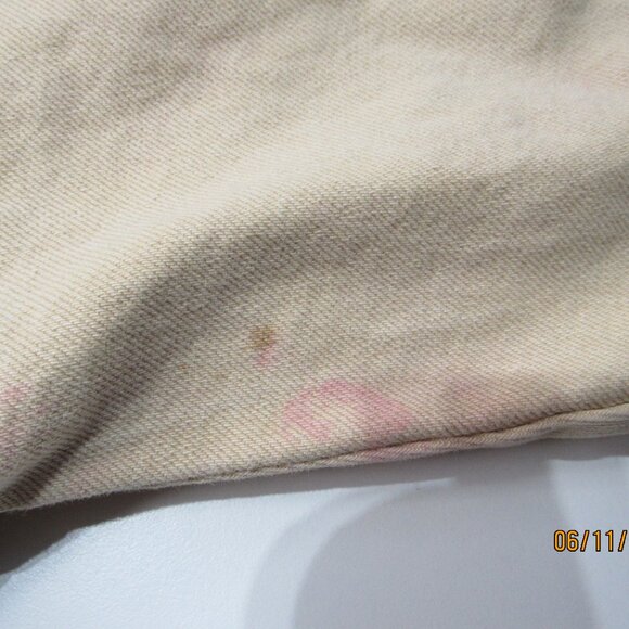 Vintage 90s Rare Kenwood Speed of Sound Tour Denim Varsity Bomber Jacket Lg - Picture 9 of 14